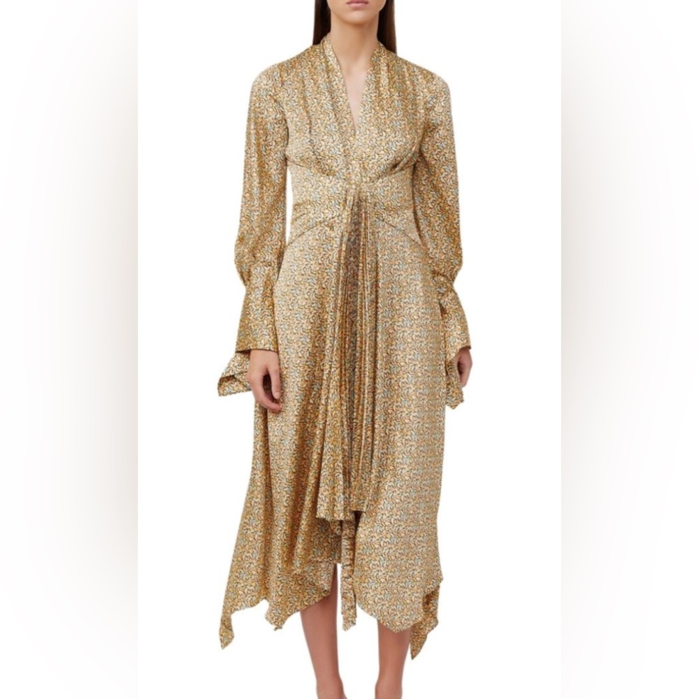 NWT Acler Hernshaw Dress, Brushstroke, size US 4